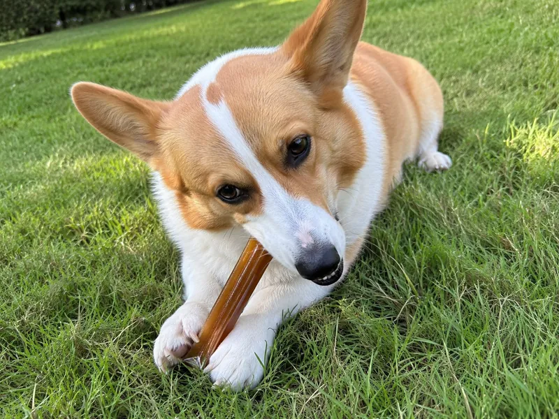 Собака зі стіком Bonstix